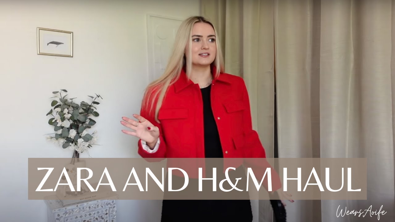 ZARA AND H&M HAUL *festive edition* - YouTube