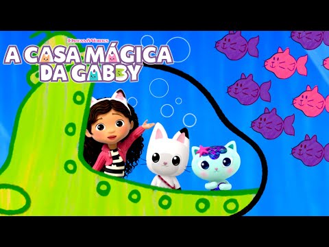 O Mundo de Rabiscos Subaquáticos | A CASA MÁGICA DA GABBY | Netflix