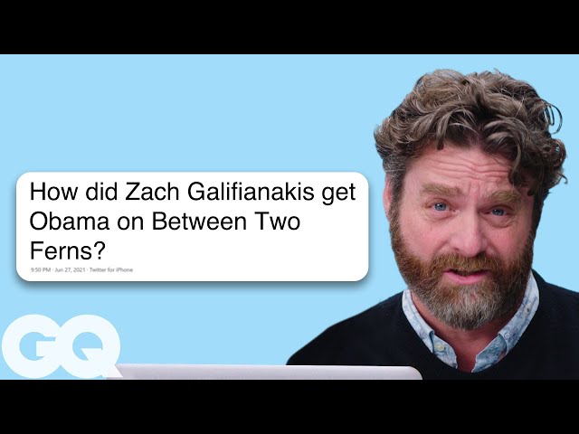Zach Galifianakis Goes Undercover On Reddit Youtube And Twitter