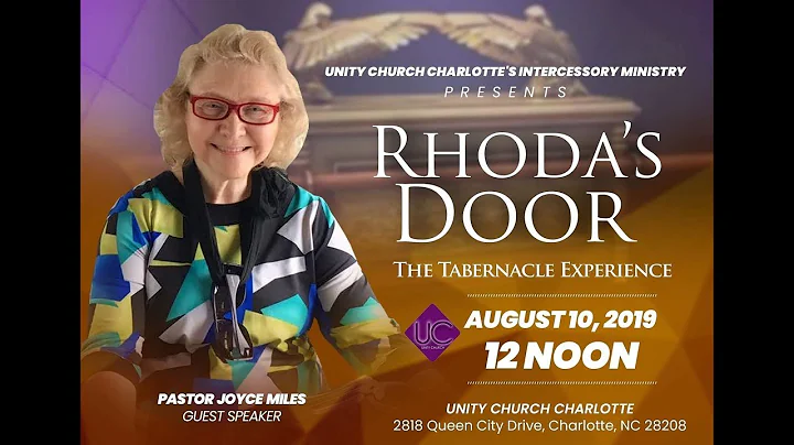 Rhodas Door with Guest Speaker Pastor Joyce Miles