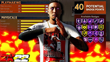 MY NEW VERSATILE PAINT BEAST BUILD CAN SPEEDBOOST IN NBA 2K22 NEXT GEN! FASTEST CENTER BUILD PATCH 6