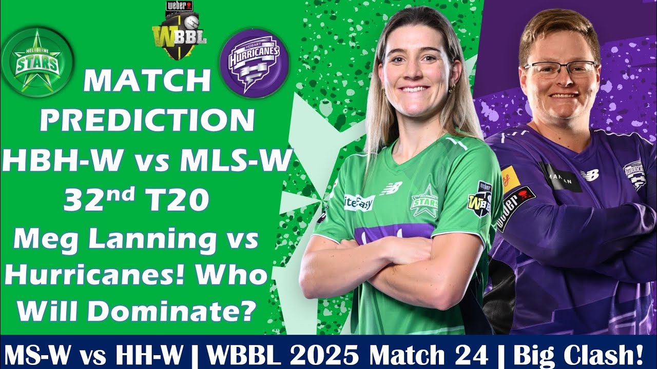 WBBL 2025 Match 32: HH W vs MS W Match Prediction  – Who Will Win Today?  