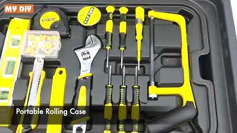 MY DIY - SRUNV 318PCS TOOLS SET WITH ROLLING TOOL BOX SPANNER SOCKET SET KIT / KOTAK ALAT SEPANA