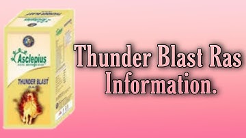Thunder Blast Ras Information.