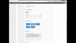 Admin panel panel overview of the Magnet theme