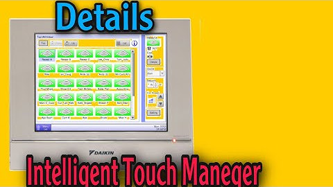 Daikin intelligent Touch full details Video