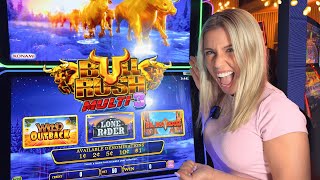 We Won a FORTUNE on Bull Rush a.k.a Bull BLITZ Slot! screenshot 5