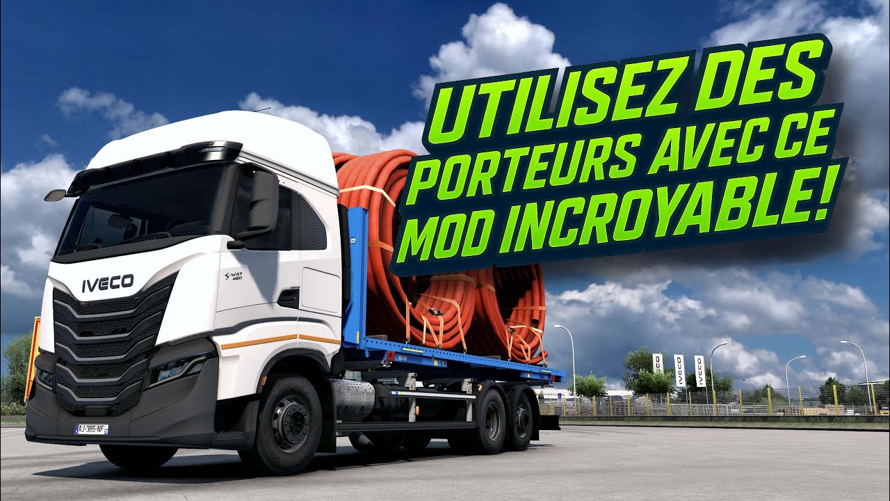 [ ETS 2 1.56 ] 🔹UTILISEZ UN PORTEUR AVEC CE MOD INCROYABLE!🔹