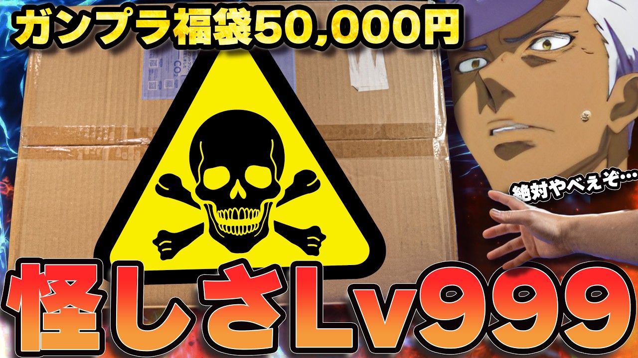 怪しさがカンストしている闇袋！ヤフオク高額ガンプラ福袋を開封する！【福袋開封】
