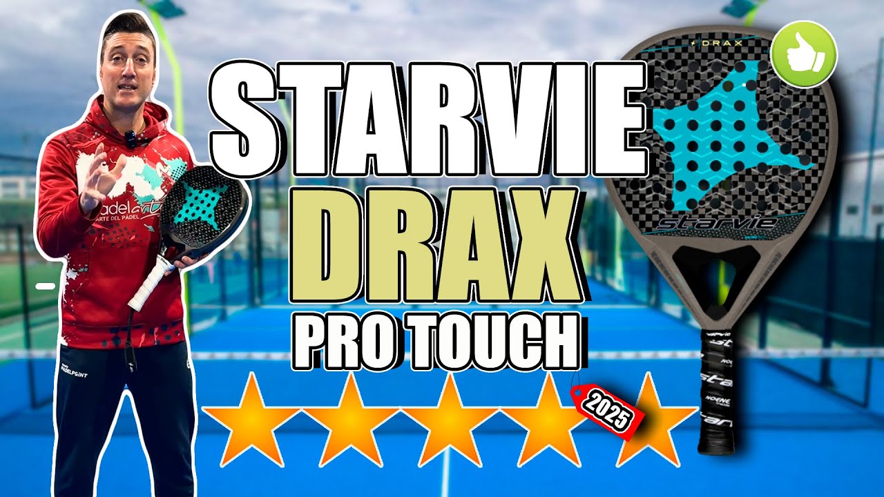 Star Vie Drax Pro Touch 2025 - Raquette Padel Haut De Gamme