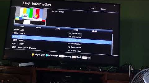 IBC 13 Testcard with music December 13 2025 part 2