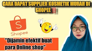 5 REKOMENDASI TOKO KOSMETIK MURAH DI SHOPEE | SUPPLIER KOSMETIK MURAH 😍