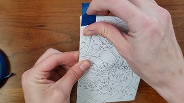 Linoleum Image Transfer: Graphite with Drawing Tool