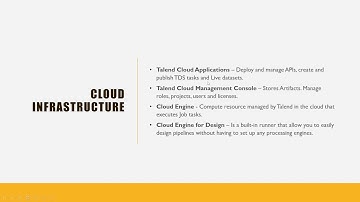 Talend Cloud Architecture