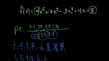CA rational zeros test
