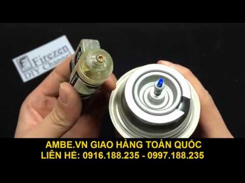 Video [Mẹo] Bơm ga cho hộp quẹt bằng bình ga du lịch dễ như... - youtube