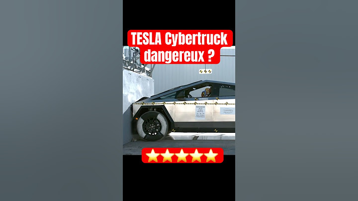 Le Cybertruck, dangereux pour ses occupants en cas d'accident ?  #tesla #cybertruck #crashtest