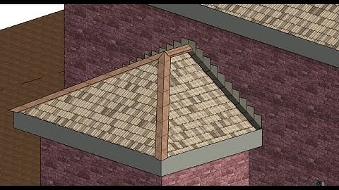 Ridge and Hip Tiles Revit Tutorial