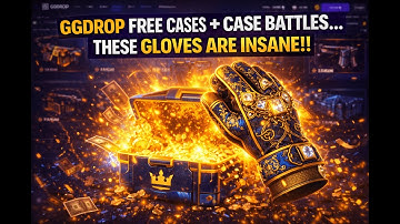 GGDROP FREE CASES + CASE BATTLES...THESE GLOVES ARE INSANE ! USE MY CODE: YUMBO