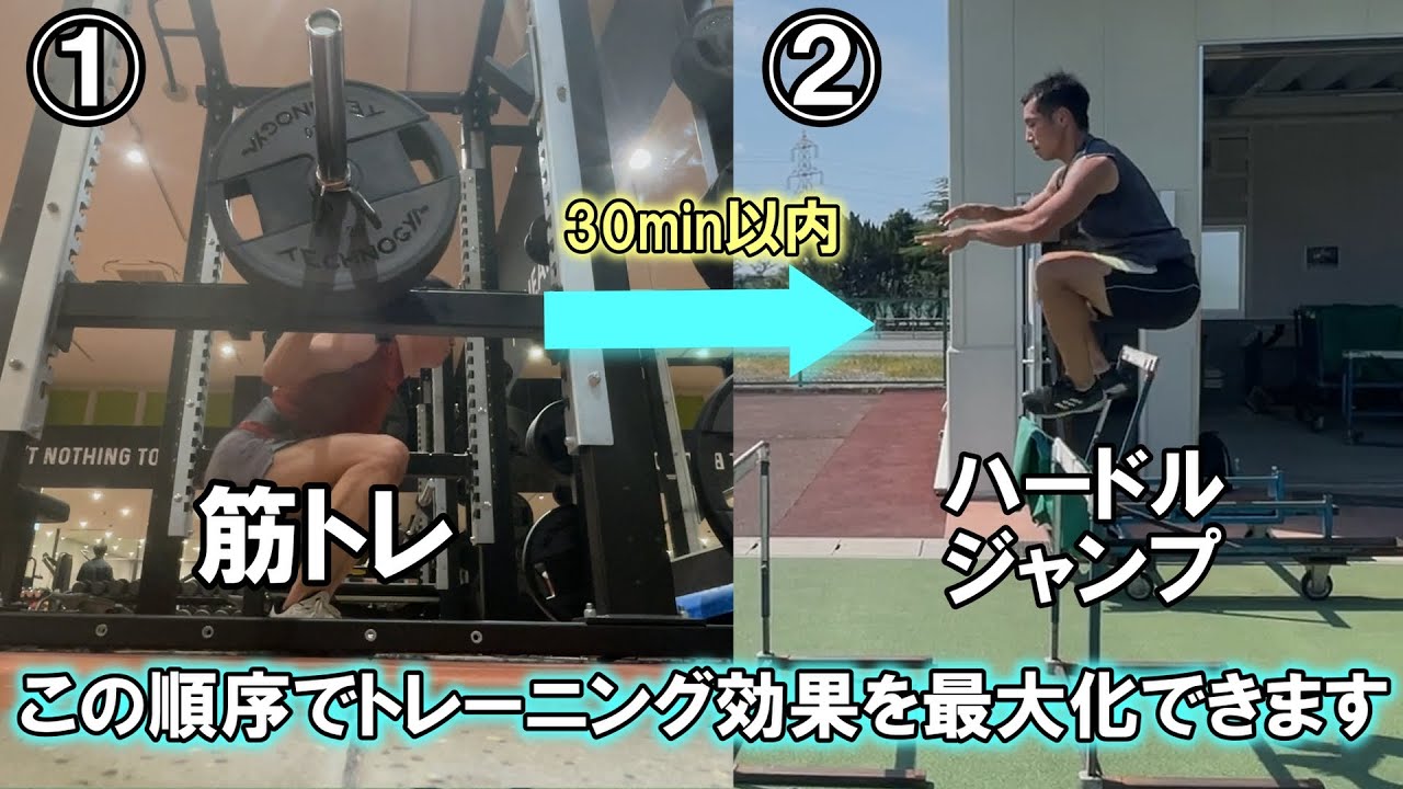 スピードを高めるために科学的に最適なトレーニング順序とは [プライオメトリクス]