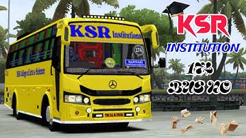 🎀 KSR COLLEGE BUS LIVERY 🎓 BUS MOD RELEASED 👑 DOWNLOAD NOW 👇@bestoftamilan.2.o