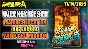 WEEKLY RESET 11/14 | Maurice