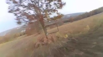 Immersion RC Vortex freestyle training in the dark + Crash