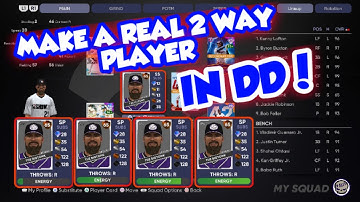 HOW TO MAKE A TRUE 2 WAY PLAYER FOR DIAMOND DYNASTY IN MLB THE SHOW 21!THEY WILL REGAIN ENERGY IN DD