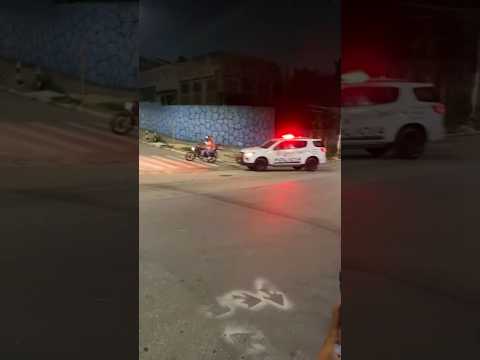 FUGA Na VT Derrubou Shorts Fuga Policia