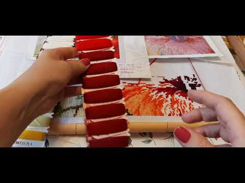 091. Вышивальная неделя с 4 по 11 сентября. Покупки новинок от Риолис.