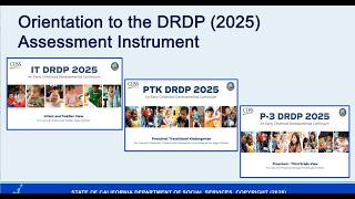 Orientation to the DRDP (2025) Assessment Instrument
