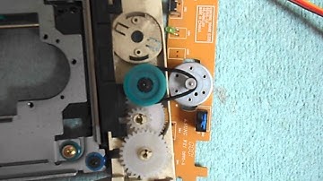 Arduino H drive DC motor old CD ROM