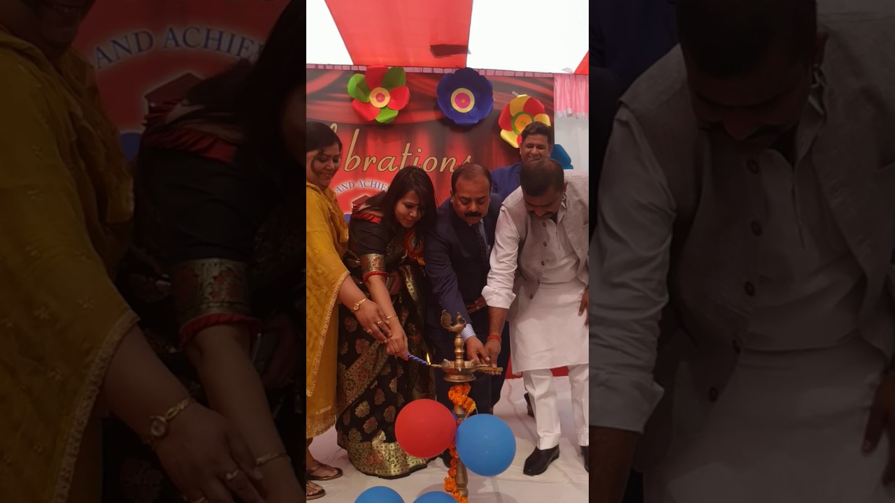 Shamael Ahmad National President Private Schools and Children welfare association with MP Ramkripal