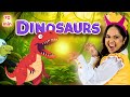 Dinosaurs Learning Compilation with Ms Moni | Dinosaur Adventure Video for Toddlers