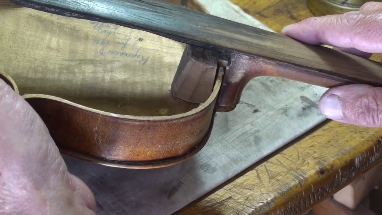 Different violin neck constructions YouTube
