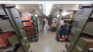 360° Main Library Book Stack Tour