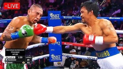 Pacquiao vs Barrios Full Fight 2025 | WBC WELTERWEIGHT CHAMPIONSHIP