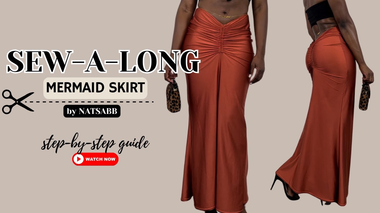SEW-A-LONG: MERMAID SKIRT BY NATSABB