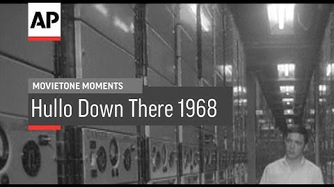 Hullo Down There - 1968 | Movietone Moment | 10 Mar 17