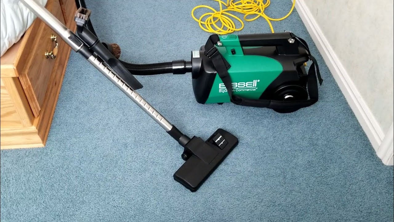 Bissell Big Green Commercial BGC3000 Canister Vacuum (Demo) YouTube