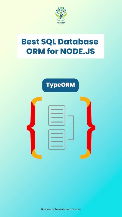 Discover the Ultimate SQL Database ORMs for Node.js: Sequelize, TypeORM ...