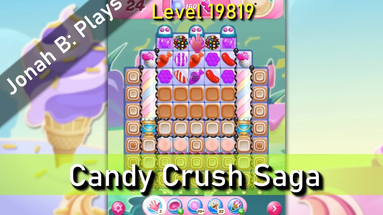 Candy Crush Saga Level 19819 - YouTube