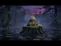 Stumpwater Frog King original music generated with AI and AI animation with Adobe Firefly