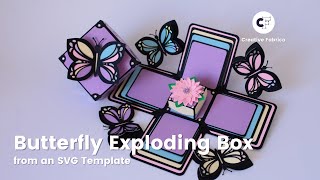 Preview of Butterfly Exploding Box