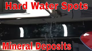 Water Spot Mineral Remover 500ml, Removing limescale stains from car  bodywork and glass