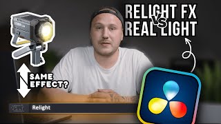 RelightFX - can it outshine a COB light? | Davinci Resolve 18