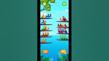 Bird Sort Puzzle Level 86 Gameplay Android IOS