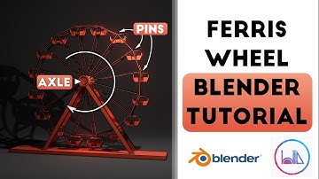 How to Make a Low-Poly Ferris Wheel (Blender 2.81 Tutorial)