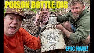 EPIC Poison Bottle Haul on a 'Ghost Highway' Dig!