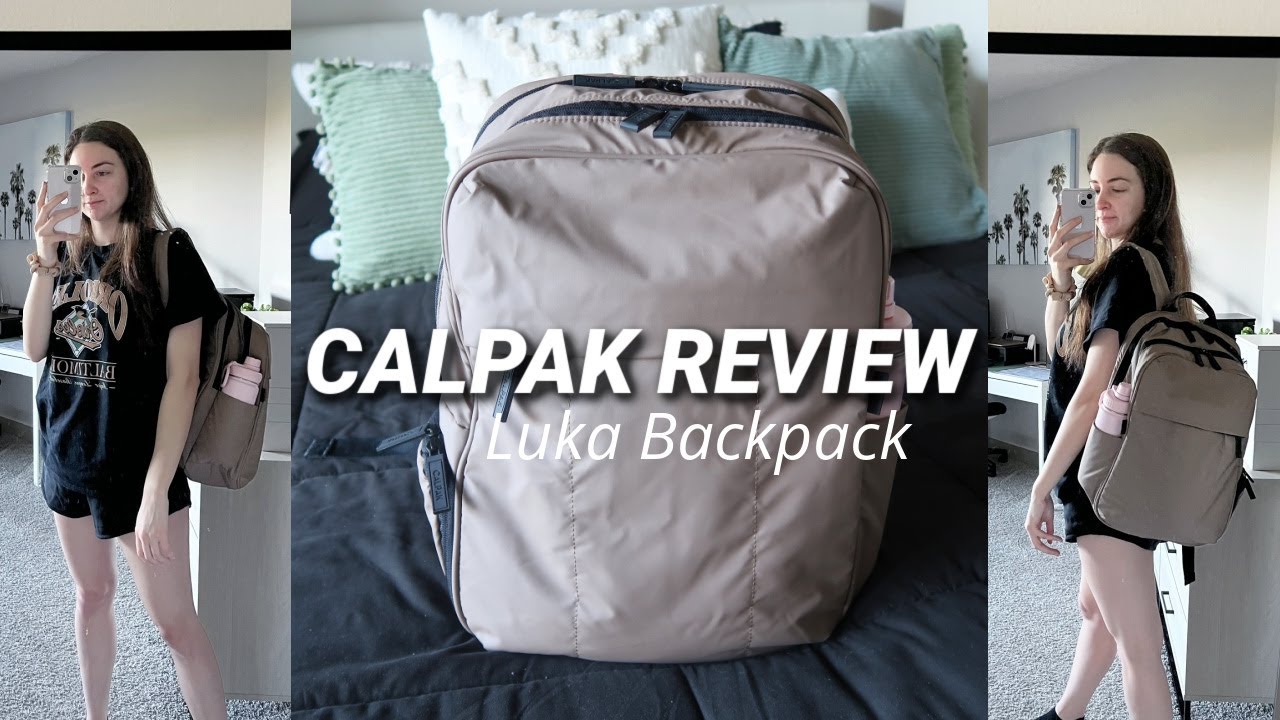 Luka Laptop Backpack | CALPAK Chocolate